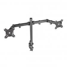 Trust GXT 1120 MARA Soporte para Monitor, Doble, Ajustable, Gestión de Cables, Soporte para Escritorio, Tamaño Máximo de Pantalla 32 Trust GXT 1120 MARA Soporte para Monitor, Doble, Ajustable, Gestión de Cables, Soporte para Escritorio, Tamaño Máximo de Pantalla 32
