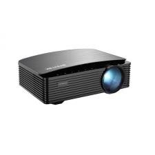 Byintek K25 Proyector de vídeo Smart LCD, Full HD, 4K, Contraste 15000:1, Lumen 600 ANSI, Altavoces Integrados 5W, Compatible con Android, WiFi, Negro