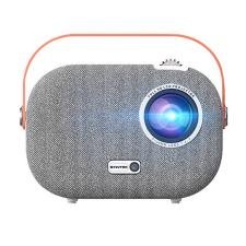 BYINTEK K16Pro mini proyector de vídeo 4K, 3000:1, 300 Lúmenes ANSI, Altavoces integrados, WiFi, Bluetooth 5.0, Android 9.0, Airplay, Blanco/Gris