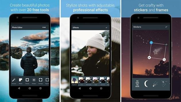 aplicaciones de edición de fotografías
