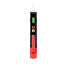 Habotest HT101 detector de tensión y probador de fase sin contacto, NCV, pantalla LCD, negro