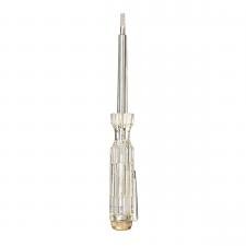 Probador de voltaje Deli EDL8001, 100-250V, Blanco